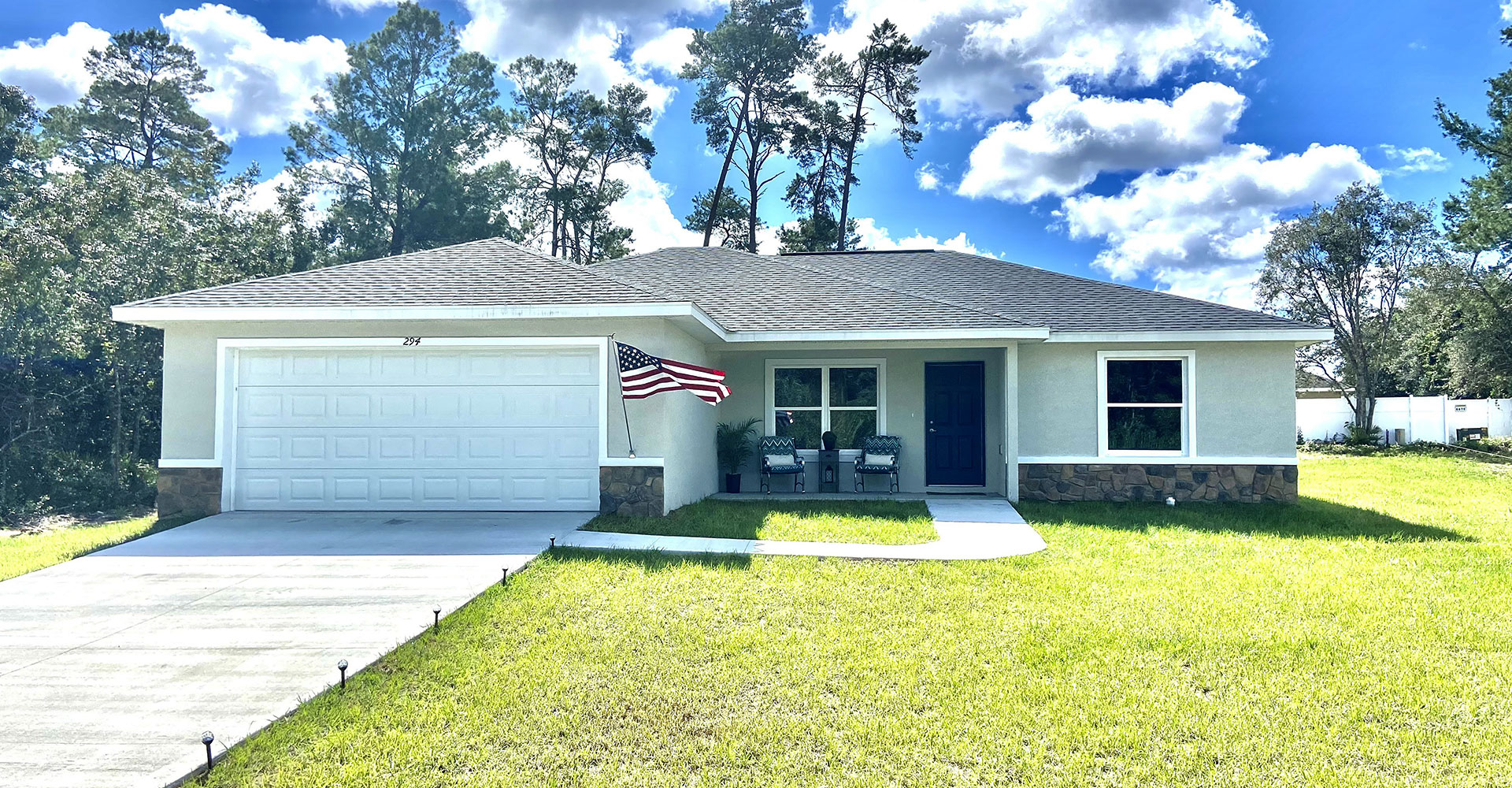 Image of newly constructed home