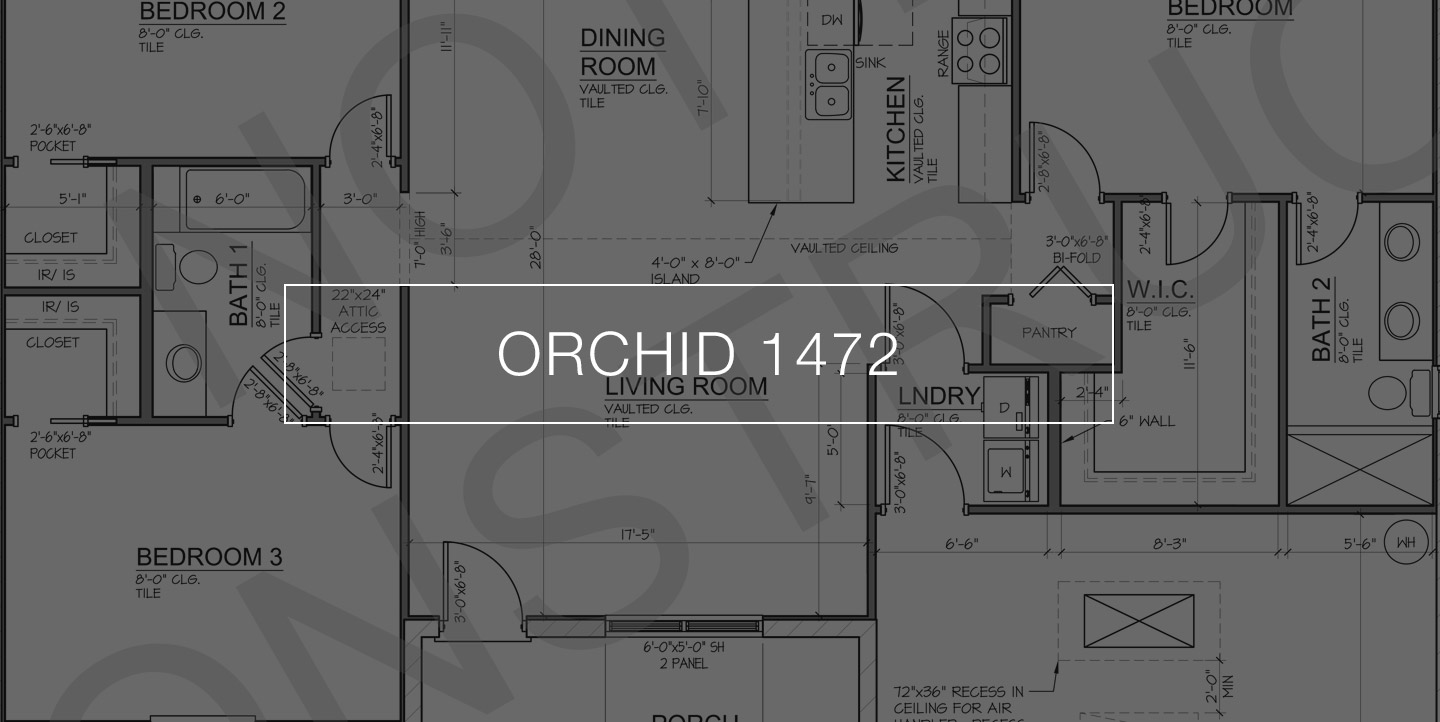 Orchid 1472 floor plan